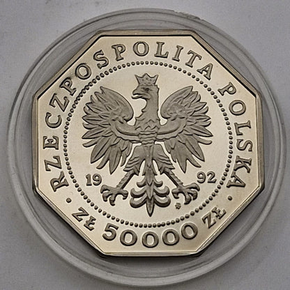 Moneta 50000 zł 200 lat orderu Virtuti Militari 1992