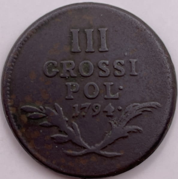 Moneta Trojak 1794 r. Galicja i Lodomeria