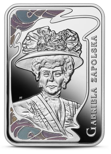 Moneta 20 zł Gabriela Zapolska 2021