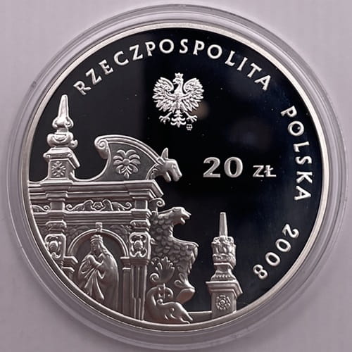 Moneta 20 zł Kazimierz Dolny 2008