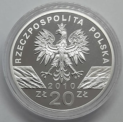 Moneta 20 zł Podkowiec mały 2010