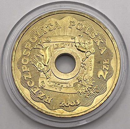 Moneta 2 zł 10-lat WOŚP 2003