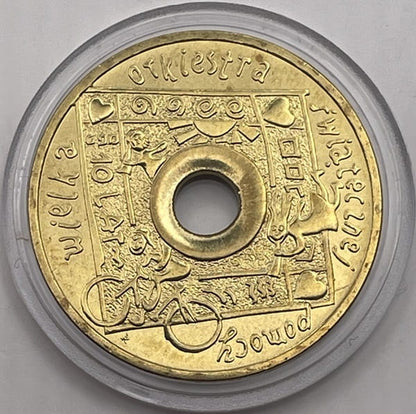 Moneta 2 zł 10-lat WOŚP 2003