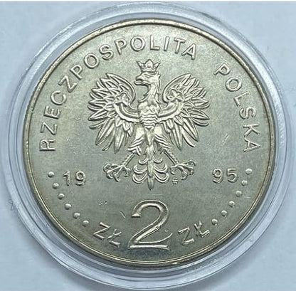 Moneta 2 zł 100 lat Nowożytnych Igrzysk Olimpijskich 1995