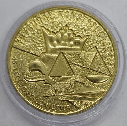 Moneta 2 zł 15-lecie Trybunału Konstytucyjnego  2001