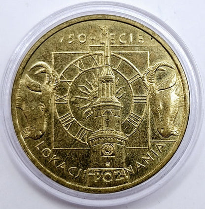 Moneta 2 zł 750-lecie lokacji Poznania 2003