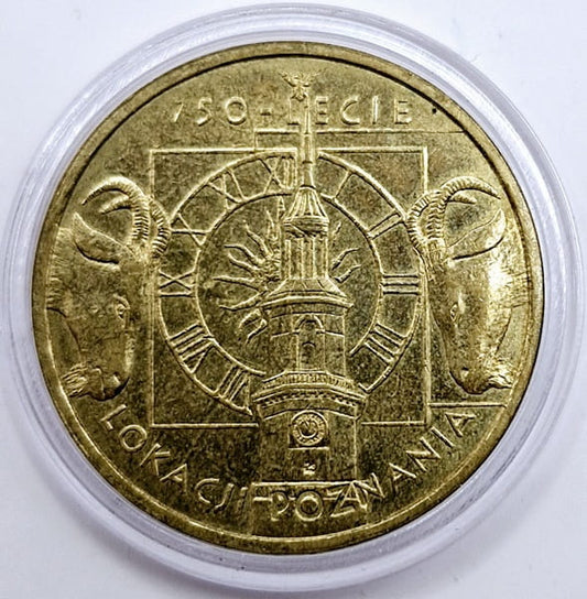 Moneta 2 zł 750-lecie lokacji Poznania 2003