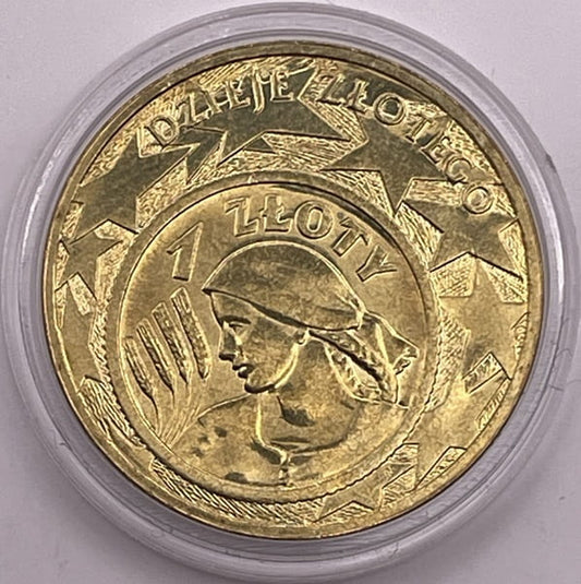 Moneta 2 zł Dzieje złotego 2004