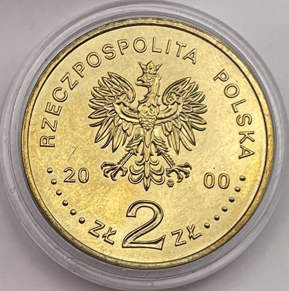 Moneta 2 zł Jan Kazimierz 2000