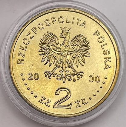 Moneta 2 zł Jan Kazimierz 2000