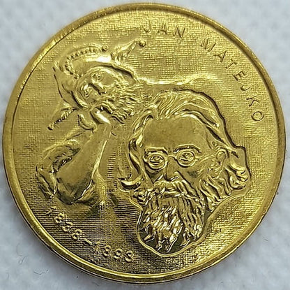 Moneta 2 zł Jan Matejko 2002