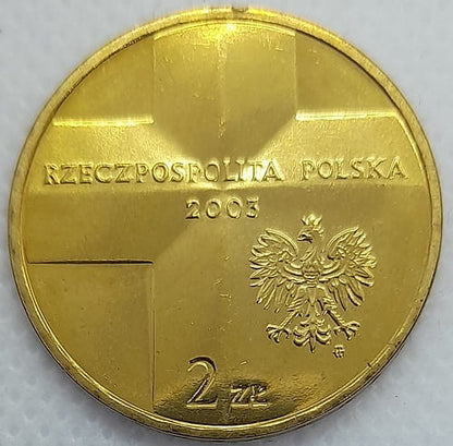Moneta 2 zł Jan Paweł  II 25 lat pontyfikatu 2003