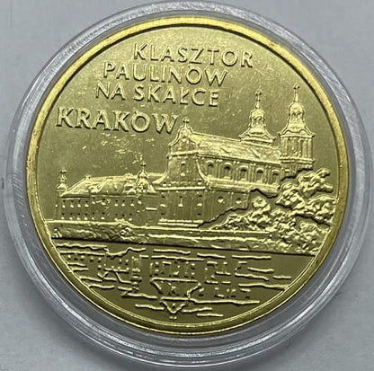 Moneta 2 zł Klasztor Paulinów Kraków  2011