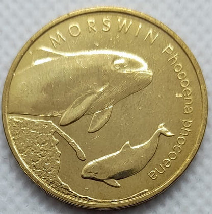 Moneta 2 zł Morświn 2004
