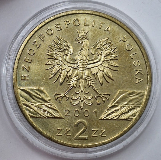 Moneta 2 zł Paź królowej 2001