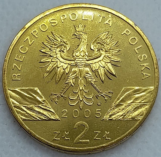 Moneta 2 zł Puchacz 2005