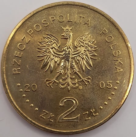 Moneta 2 zł Stanisław August Poniatowski 2005