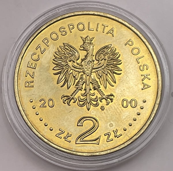 Moneta 2 zł Wielki Jubileusz 2000