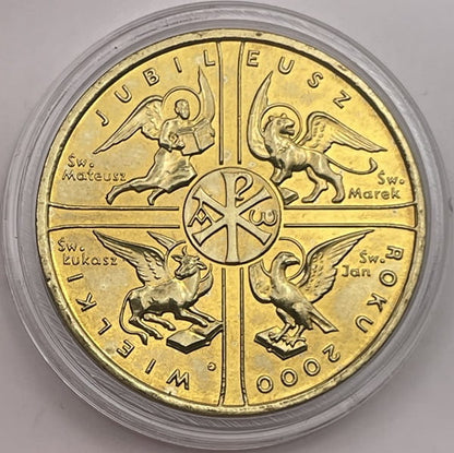 Moneta 2 zł Wielki Jubileusz 2000