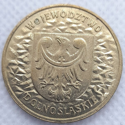 Moneta 2 zł Województwo Dolnośląskie 2004