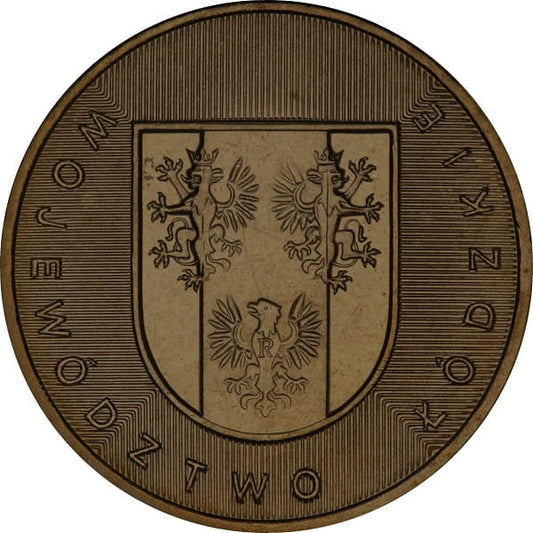 Moneta 2 zł Województwo Łódzkie 2004