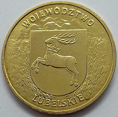 Moneta 2 zł Województwo Lubelskie 2004