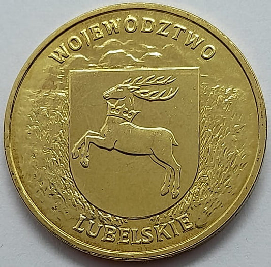 Moneta 2 zł Województwo Lubelskie 2004