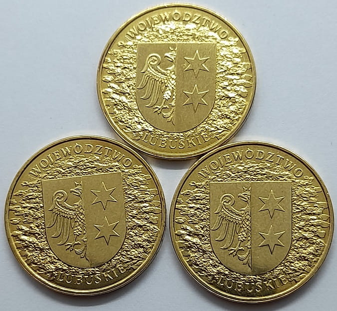 Moneta 2 zł Województwo Lubuskie 2004