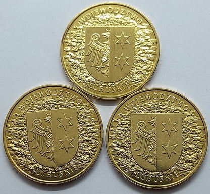 Moneta 2 zł Województwo Lubuskie 2004