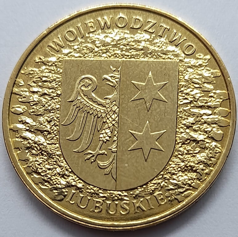 Moneta 2 zł Województwo Lubuskie 2004