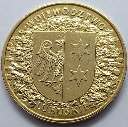Moneta 2 zł Województwo Lubuskie 2004