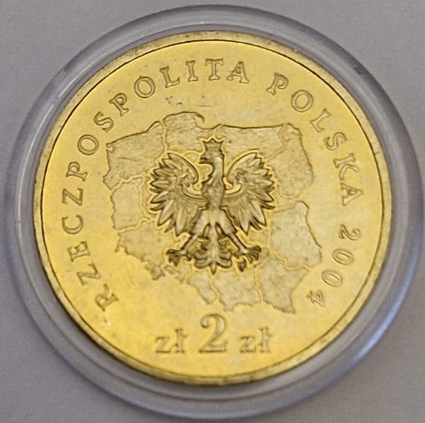 Moneta 2 zł Województwo Opolskie 2004
