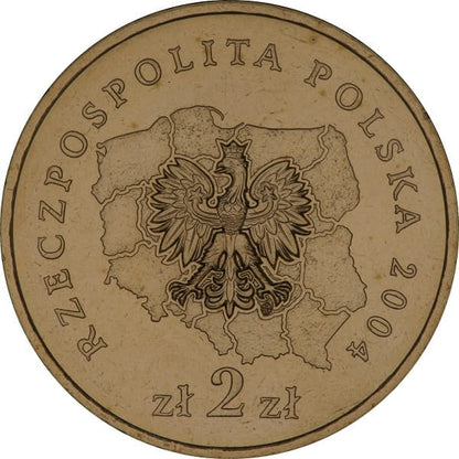 Moneta 2 zł Województwo Podlaskie 2004