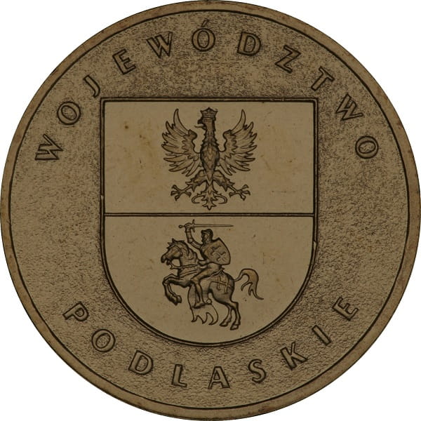 Moneta 2 zł Województwo Podlaskie 2004
