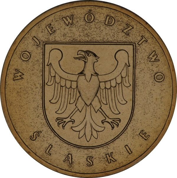 Moneta 2 zł Województwo Śląskie 2004