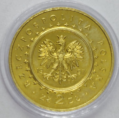 Moneta 2 zł Zamek w Pieskowej Skale 1997