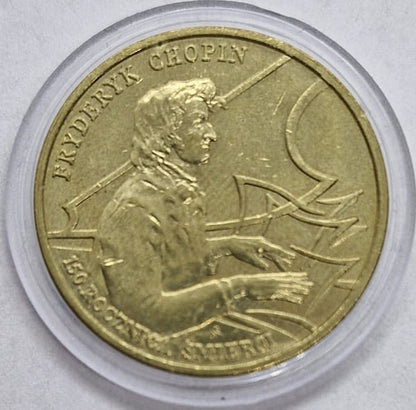 Moneta 2 zł Fryderyk Chopin 1999