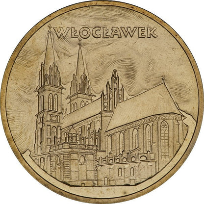 Moneta 2 zł Włocławek 2005