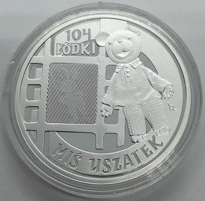 Moneta zastępcza 104 Łódki Miś Uszatek Łódź 2009