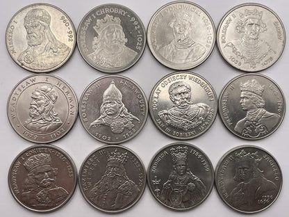 Monety PRL Poczet królów i książąt polskich 1979-1989