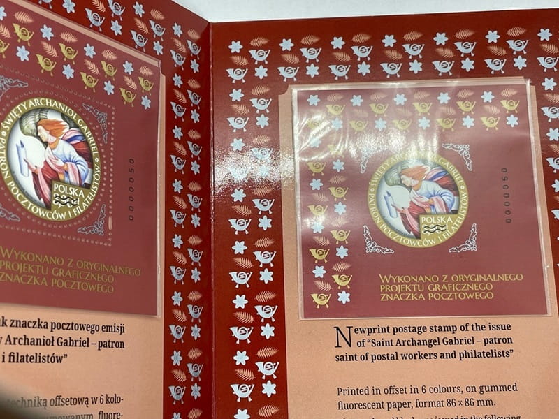Święty Archanioł Gabriel folder 2022 nr 0000050
