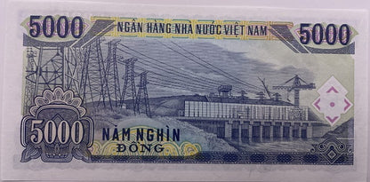 Wietnam banknot 5000 dong 1991 UNC