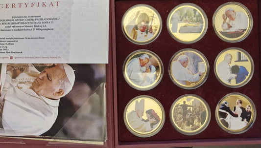Zestaw Kolekcja beatyfikacyjna Jana Pawła II 2012