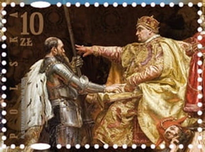 Znaczek 500-lecie Hołdu Pruskiego blok 2025