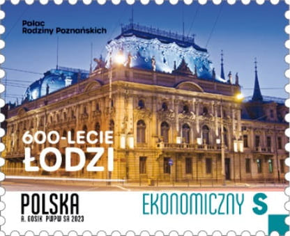 Koperta FDC 600-lecie  Łodzi FDC 2023