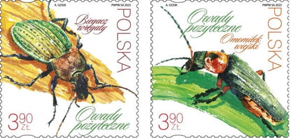 Koperta FDC Owady pożyteczne 2023 5302-5303